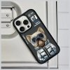 Nimmy etui iPhone 16 Pro 6.3            czarny/black Cool&Cute 2.0 Dog